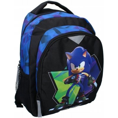 Vadobag Batoh Sonic the Hedgehog černý modrý – Zboží Mobilmania