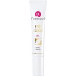 Dermacol Eye Gold Gel oční gel proti otokům únavě a kruhům pod očima 15 ml – Hledejceny.cz