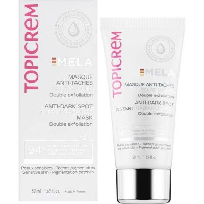 Topicrem MELA exfoliační maska Anti-Dark Spot Instant Radiance Mask 50 ml – Hledejceny.cz