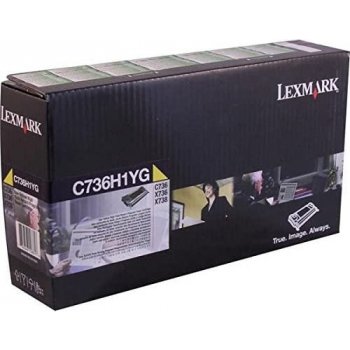 Lexmark C736H1YG - originální