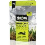 Nativia Real Meat rabbit & rice 1 kg – Zbozi.Blesk.cz