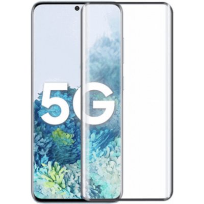 SES 3D ochranné tvrzené sklo s rámečkem pro Samsung Galaxy S25 Edge černé 17637 – Zboží Živě