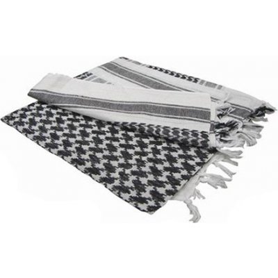 Šátek Condor Outdoor Shemagh bílo černý – Zboží Mobilmania