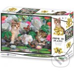 PRIME 3D PUZZLE Mezi pivoňkami 48 ks – Zboží Dáma
