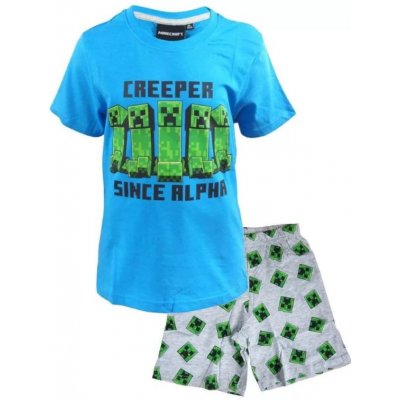 Chlapecké pyžamo Minecraft modrá – Sleviste.cz