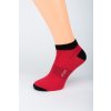 Gapo dámské kotníkové ponožky SPORT NEW 1. 2. Červená