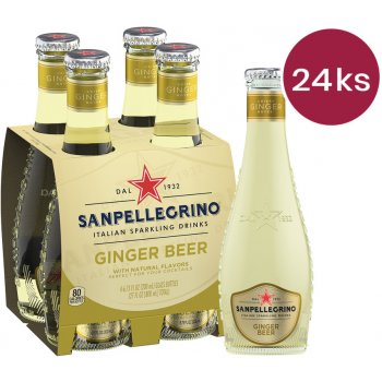 Sanpellegrino Ginger Beer sklo 24 x 200 ml