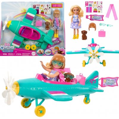 Barbie Chelsea a letadlo HTK38 – Zbozi.Blesk.cz