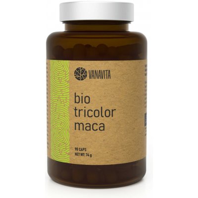 VanaVita BIO Tricolor Maca 90 kapslí – Hledejceny.cz