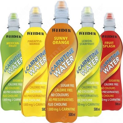 WEIDER L Carnitine Water 0,5 l – Hledejceny.cz