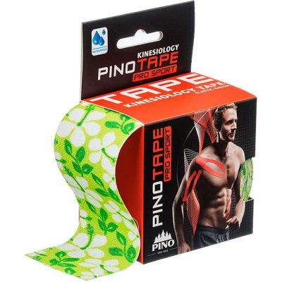 Pino Pinotape Pro Sport zelená Flower 5 cm x 5 m – Zboží Dáma