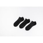 Nike ponožky Everyday Lightweight No Show 3 pack 010BlackWhite – Zboží Mobilmania