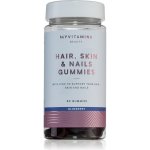 MyProtein MyVitamins Hair Skin & Nails Gummies 60 bonbonů – Zboží Dáma