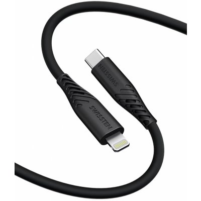 Swissten 71534010 USB-C / Lightning, 1,5m, černý – Zboží Mobilmania