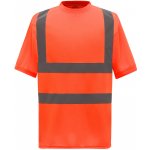Yoko tričko HVJ410 Hi-Vis krátký rukáv výstražné hi vis oran oranžová fluorescent S – Hledejceny.cz