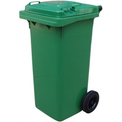 TAVOBAL plastová popelnice 120 l zelená – Zboží Mobilmania