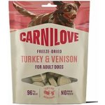 VAFO Praha s.r.o. CARNILOVE Dog FREEZE DRIED Turkey & Venison 60 g – Hledejceny.cz