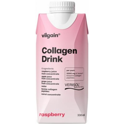 Vilgain Collagen Drink malina 330 ml – Hledejceny.cz