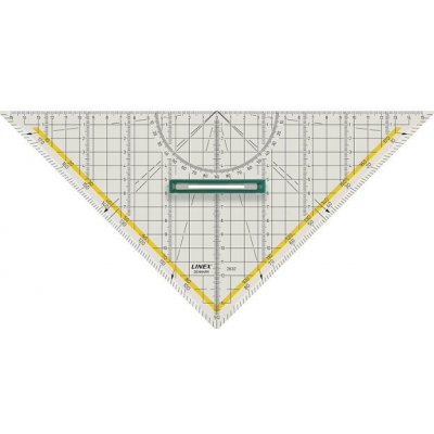 Linex geometrický trojúhelník 2632 s držadlem – Zboží Dáma