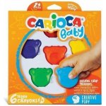 CARIOCA dětské voskovky Teddy Crayons 6 ks – Hledejceny.cz