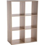 Knihovna 5five se 6 policemi Kali natural – Zboží Dáma