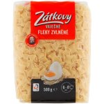 Zátkovy Vaječné Těstoviny Fleky zvlněné - 0,5 kg – Zboží Dáma