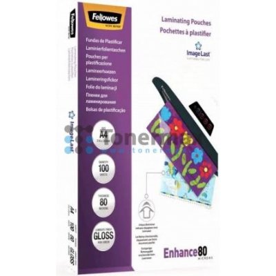 Laminovací fólie A4 Fellowes Enhance80 80 mic lesklé 100 ks – Zboží Živě