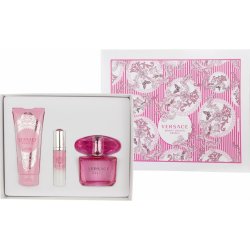 Versace Bright Crystal Absolu EDP 90 ml + EDP 10 ml + tělové mléko 100 ml  dárková sada kosmetická sada - Nejlepší Ceny.cz