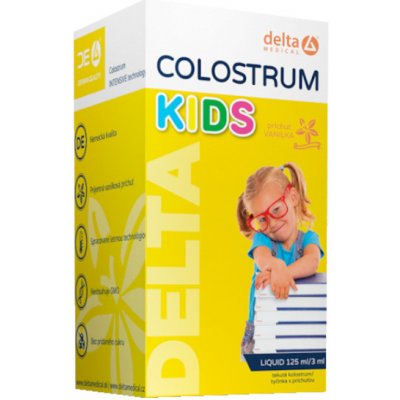 Delta Colostrum Kids, příchuť vanilka 125 ml