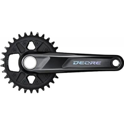 Shimano Deore FC-M6100-1 175 mm 30T Hollowtech II Přímá montáž Kliky