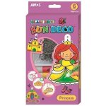 Amos Barvy na sklo sada 6 barev x 10,5 ml + 6 sklíček Princezny – Zboží Dáma