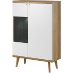 Meble Piaski Primo PWT90 Dub Riviera / Bílá – Hledejceny.cz