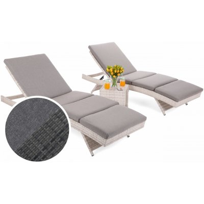 Bora Bora Grey /Grey Melange + stolek – Zboží Mobilmania