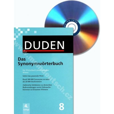 Duden in 12 Bänden - Das Synonymwörterbuch s CD-ROM Bd. 08, 5. vydání 2010