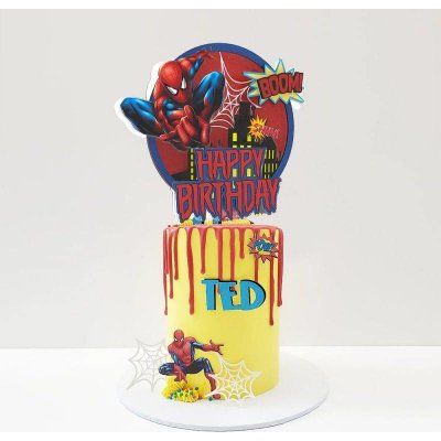 Zápich do dortu Spiderman - Cakesicq – Zbozi.Blesk.cz