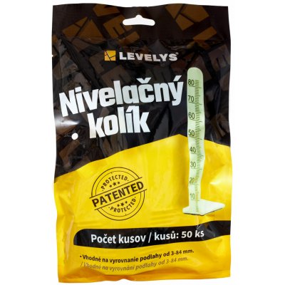 LEVELYS Kolík nivelační, 50 ks – Sleviste.cz