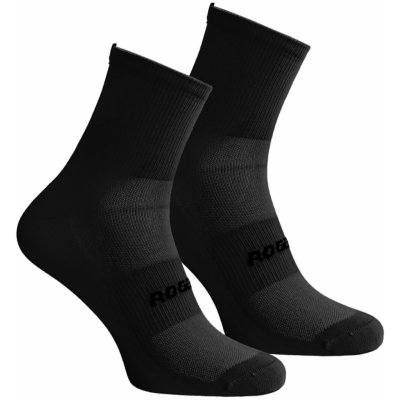 Rogelli Coolmaxové ponožky ESSENTIAL 2 páry v balení černé