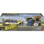 Mattel Hot Wheels Premium Speed Waze, Classic Hydroplane, Citroen H Van, Toyota Stout Drift Truck – Hledejceny.cz
