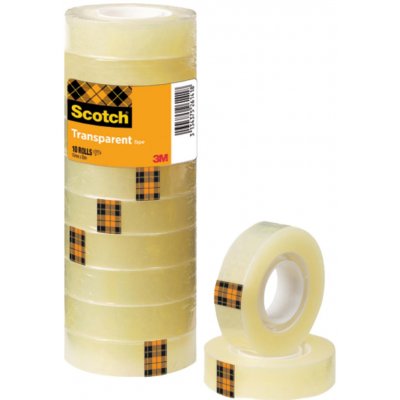 3M Scotch transparentní lepící páska 19 mm x 33 m – Hledejceny.cz