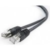 síťový kabel Gembird PP22-0.5M/BK Patch RJ45, cat. 5e, FTP, 0.5m, černý