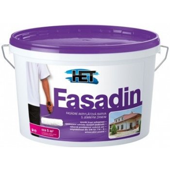 HET FASADIN AKR.FASÁDNÍ BARVA BÍLÁ 7 KG