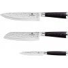 Sada nožů Berlingerhaus BH 2484 sada nožů nerez Primal Gloss Collection Santoku 3 ks