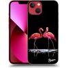 Pouzdro a kryt na mobilní telefon Apple Pouzdro Picasee ULTIMATE CASE MagSafe Apple iPhone 13 - Flamingos couple