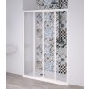 Sprchové kouty Olsen Spa Acril Porta New 110 - 100 x 190,2 cm bílá barva polystyrol OLNNC1FS110031