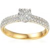 Prsteny iZlato Forever zlatý zásnubní diamantový prsten Elizeth IZBR351