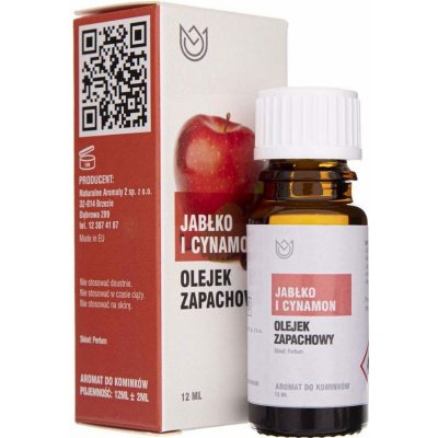 Naturalne Aromaty Vonný olej Jablko a skořice 12 ml – Hledejceny.cz