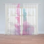 Sablio Záclony Barevný kouř: 2ks 150x250cm – Hledejceny.cz