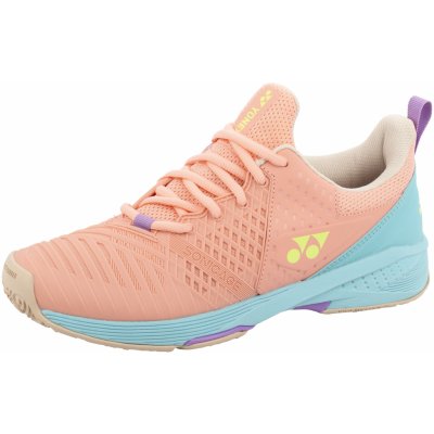 Yonex POWER CUSHION SONICAGE 3 Clay pink/saxe – Zboží Mobilmania