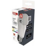 Emos Chytrá LED žárovka GoSmart A60 E27 11 W 75 W 1 050 lm RGB stmívatelná Wi-Fi ZQW515R – Hledejceny.cz