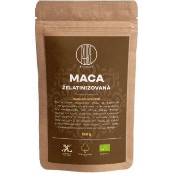 BrainMax Pure Maca želatinovaná BIO prášek 150 g